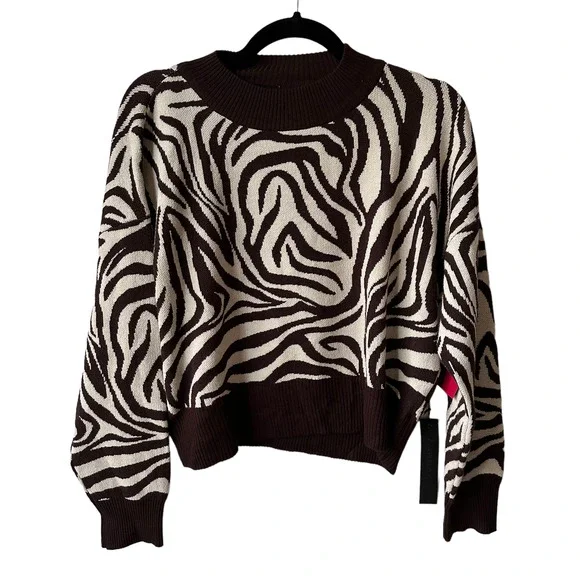 New Carbon38 Zebra Sweater - Picture 2 of 4